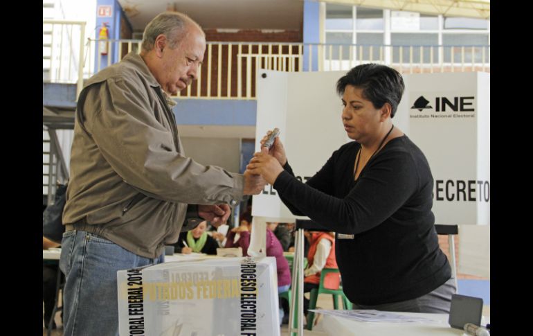 En este estado, los ciudadanos acuden a votar para elegir diputados federales. NTX / C. Pacheco