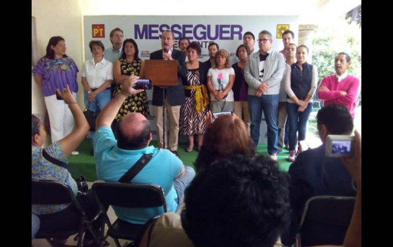 ''La gente manifestó en la urna y desde luego defenderemos nuestro voto'', dice Jorge Vicente Messeguer Guillén. TWITTER / @jorgemesseguer