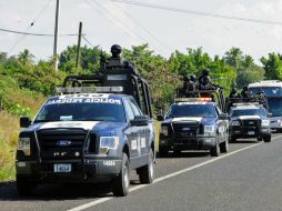 Hasta el lugar se trasladaron elementos del Ejército, la Policía Federal y Policía Ministerial, que mantienen acordonada la zona. EL INFORMADOR / ARCHIVO