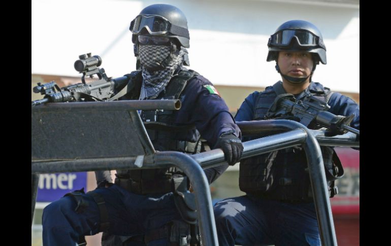 Personal del Ejército y la Policía Federal se trasladaron al lugar de los hechos para resguardar la zona. AFP / ARCHIVO
