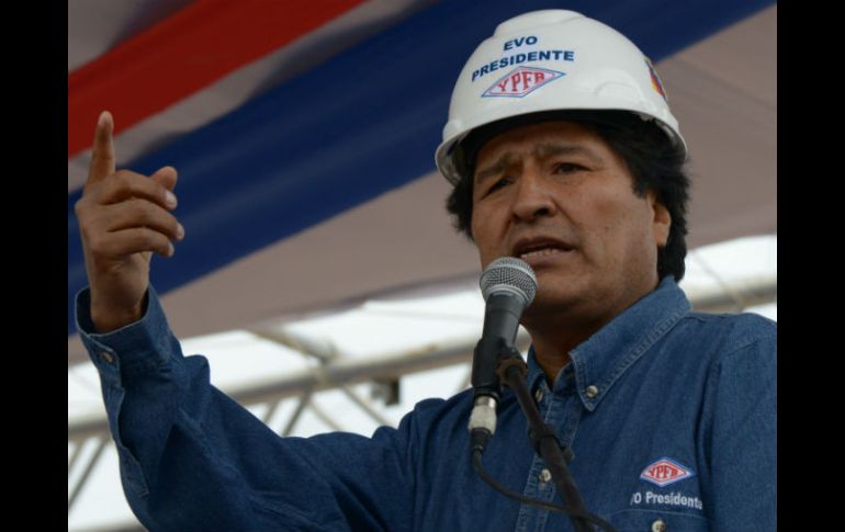 Morales añadió que este descubrimiento generará un impacto económico importante para el país. AFP / A. Raldes