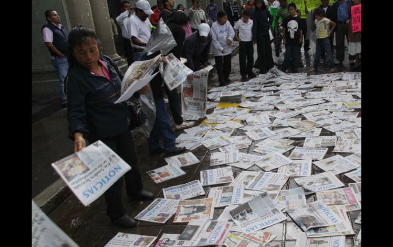 El presidente de la Comisión de Libertad de Prensa de la SIP agregó que 'este nuevo crimen enluta la actividad periodística en México'. NTX / ARCHIVO