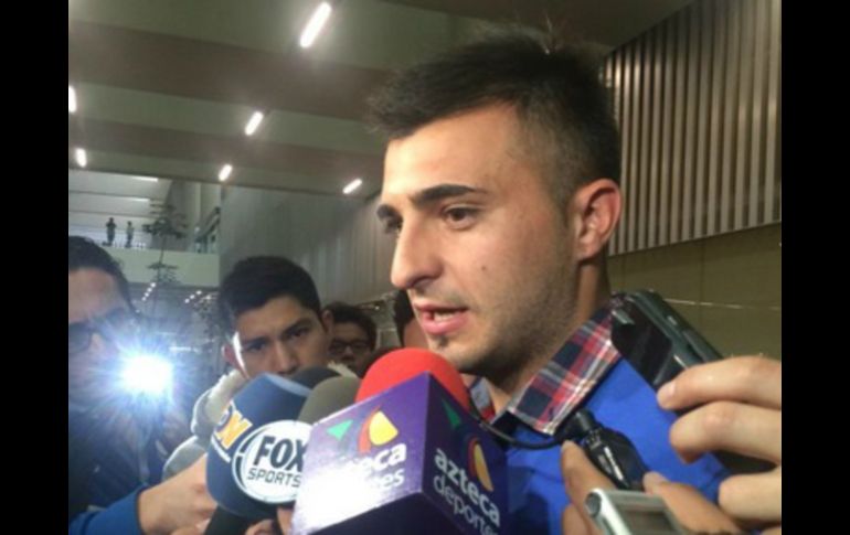 El jugador argentino asegura que disfruta de estar en el área de ataque. TWITTER / @Vamos_Diablos