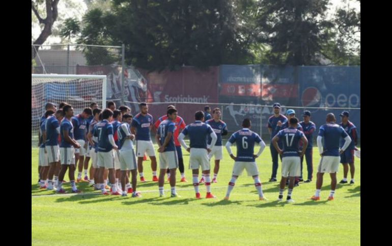 Los futbolistas se dieron cita en las instalaciones de Verde Valle. TWITTER / @Chivas