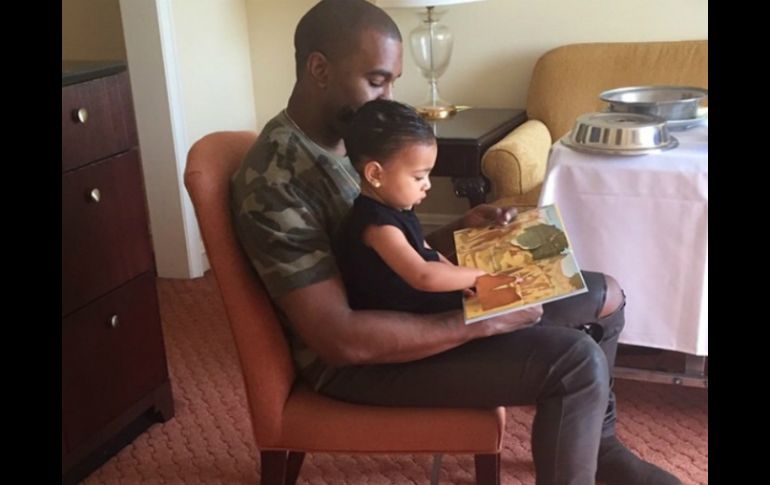 Kim escribió a Kany West 'Eres un papá tan bueno con North y serás mejor para nuestro nuevo hijo'. INSTAGRAM / @kimkardashian