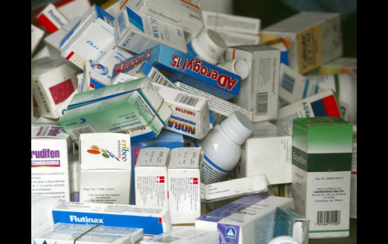 El director de la Singrem anunció la disposición de más de mil contenedores para medicamentos caducos en México. EL INFORMADOR / ARCHIVO