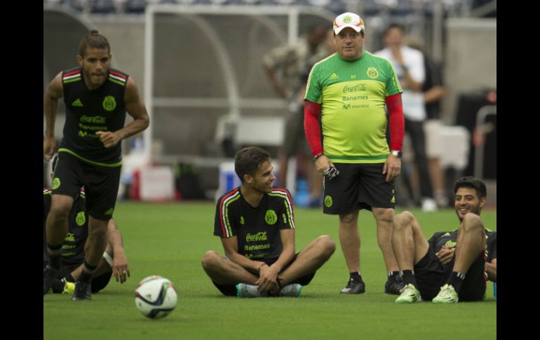 Herrera quiere que se concentren en la Copa Oro. MEXSPORT / O. Aguilar