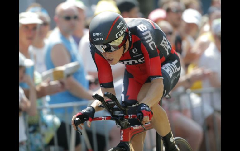El ciclista australiano Rohan Dennis se llevó la primera etapa del Tour de Francia. AP / C. Ena