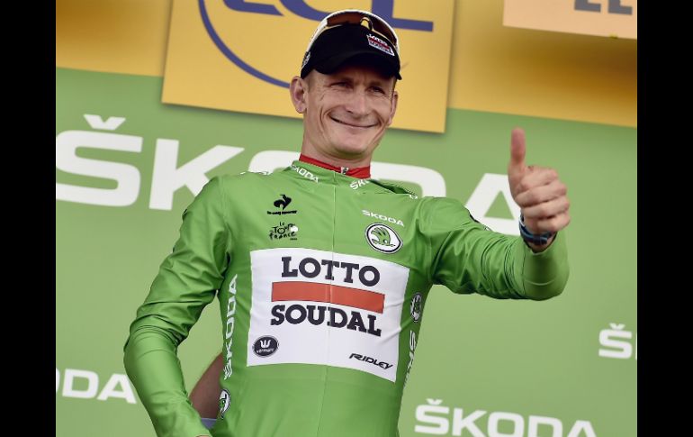 Greippel logró su séptima victoria del Tour desde 2011. AFP / J. Pachoud