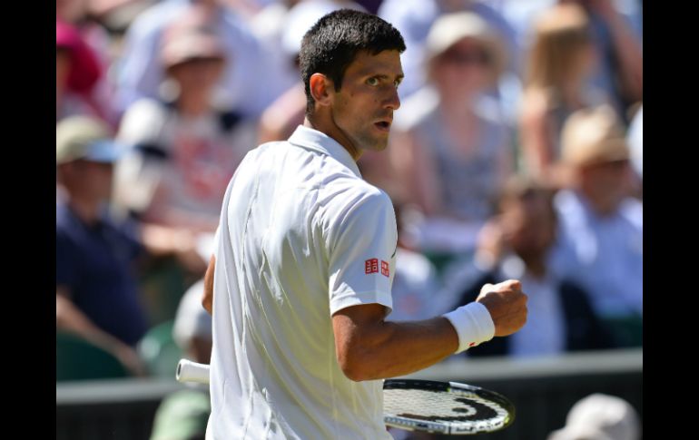 Novak es el actual número uno de la ATP. AFP / G. Kirk