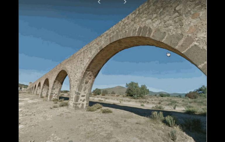 Los usuarios podrán observar el acueducto en 360 grados. ESPECIAL / plus.google.com