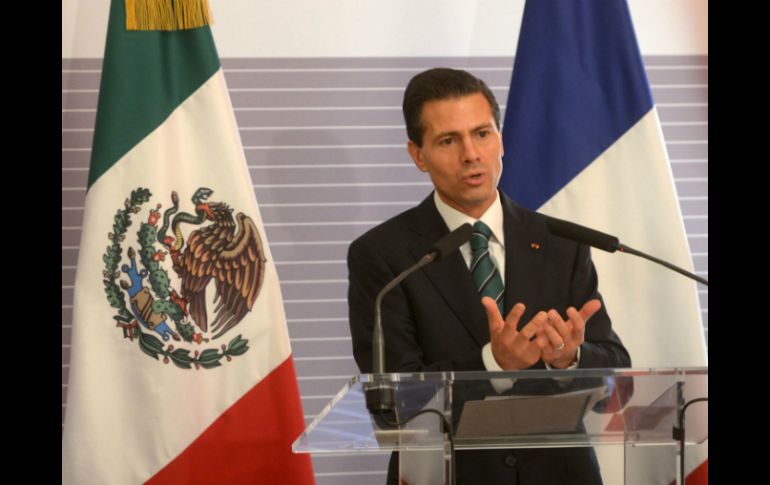 El acuerdo forma parte de los compromisos derivados que Enrique Peña Nieto, y Françoise Hollande, acordaron. NTX / PRESIDENCIA