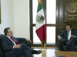 Los funcionarios mantendrán un intercambio de información constitucional que coadyuven en la recaptura de 'El Chapo'. NTX / ARCHIVO