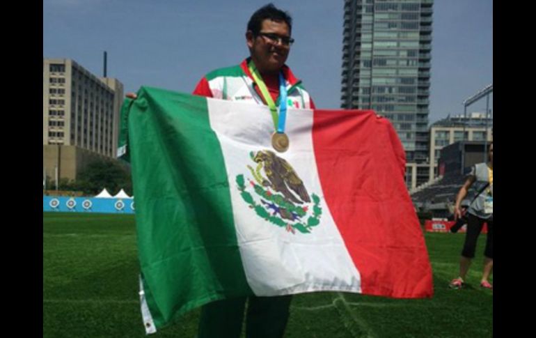 El arquero mexicano cometió una falta en uno de sus tiros, pero esta no tuvo repercusión trascendente. TWITTER / @CONADE