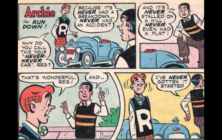 Moore dibujó a Archie Andrews y a sus amigos en forma intermitente desde 1953 hasta que se retiró en 1980. AP / ARCHIVO