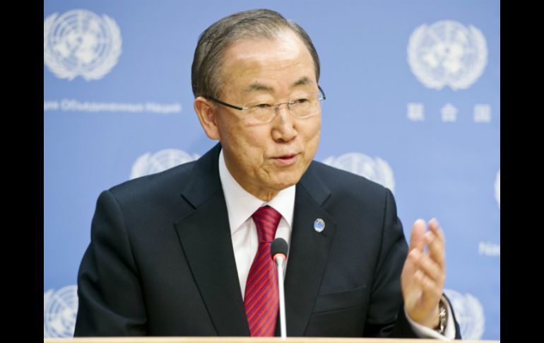 Ban Ki-moon saludó el anuncia de una tregua humanitaria en Yemen. AFP / ARCHIVO