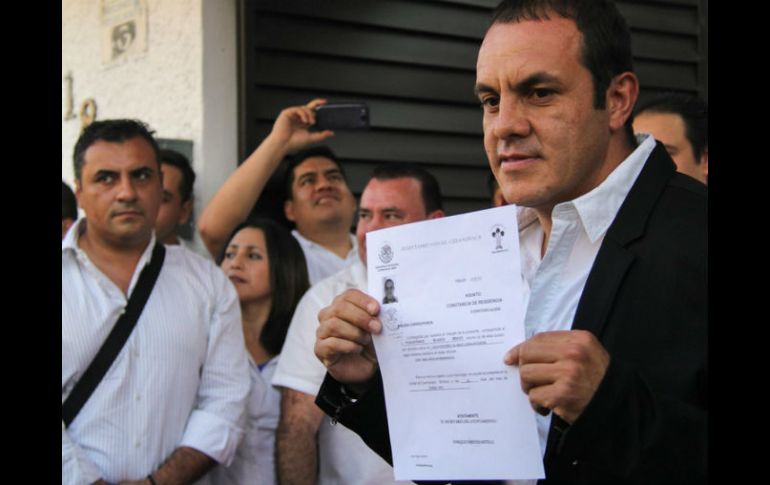 Cuauhtémoc Blanco pide al edil actual de que a su comisión le corresponde entregar información del estado de la administración. EFE / ARCHIVO