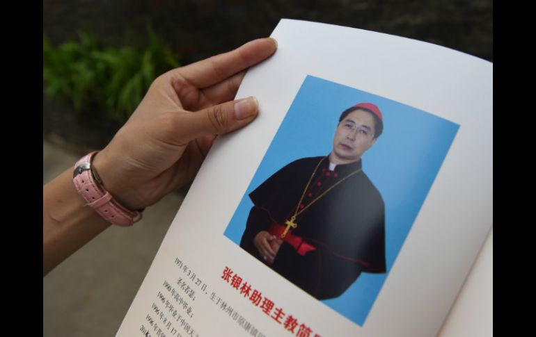 Joseph Zhang Yilin formaba parte de los obispos potenciales aprobados por la Santa Sede. AFP /