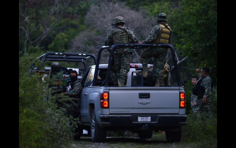 El pasado 31 de julio, la autoridad dictó auto de vinculación contra cuatro elementos militares del Batallón 97. EFE / ARCHIVO