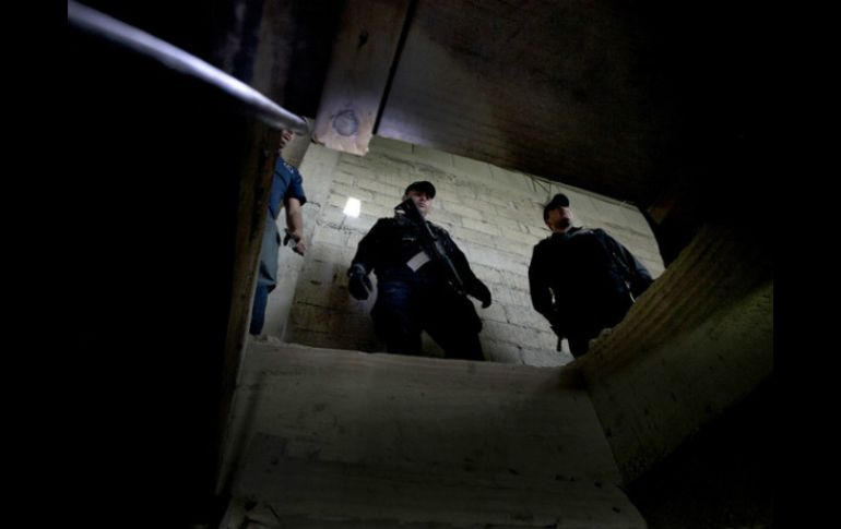 ''El Chapo'', apodado por algunos como el ''Señor de los Suelos'', se escapó el pasado 11 de julio a través de un túnel. AP / ARCHIVO