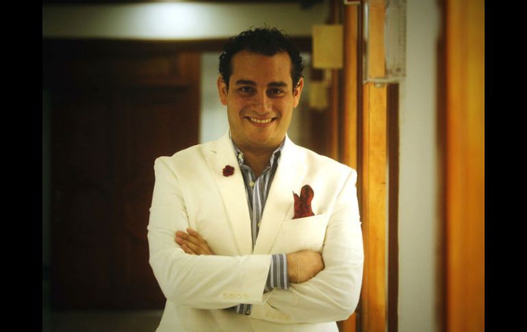 El tenor tapatío Benito Rodríguez, una de las máximas figuras del encuentro, se presentará el próximo 28 de agosto en el Foro Cuervo. EL INFORMADOR / E. Barrera