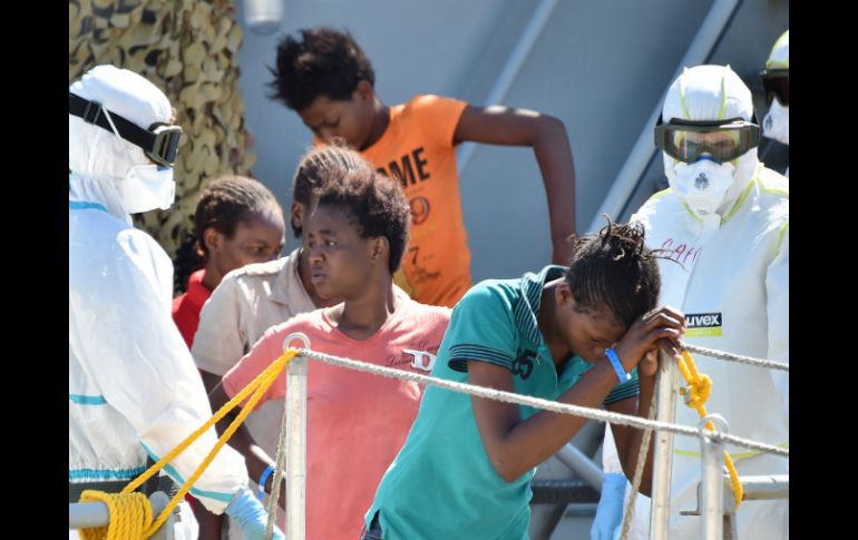 La crisis migratoria, entre las más graves de la historia reciente de Europa, está desbordando a Italia. AP / C. Imbesi