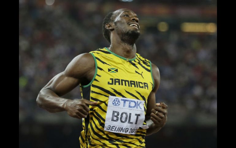 Usain Bolt tiene la marca mundial de la prueba: 19,19. AP / D. Phillip