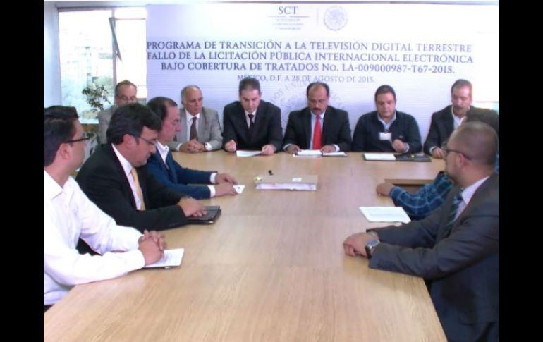 La dirección de adquisiciones de la SCT anuncia a Comercializadora Milenio con Diamond y DDCAM México como ganadores. ESPECIAL / www.sct.gob.mx