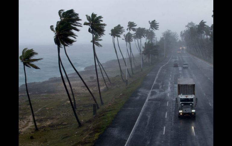 Se prevé, que la tormenta 'Erika' entre en territorio haitiano la madrugada de este sábado EFE / O. Barría