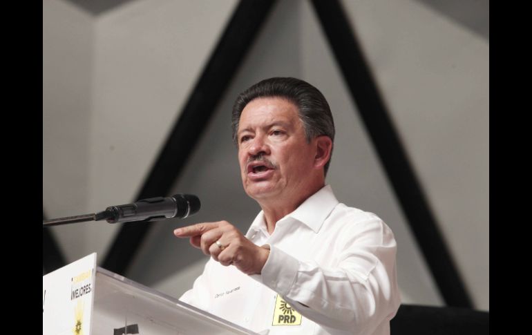 Navarrete declara al finalizar el congreso que el partido se mueve. SUN / ARCHIVO