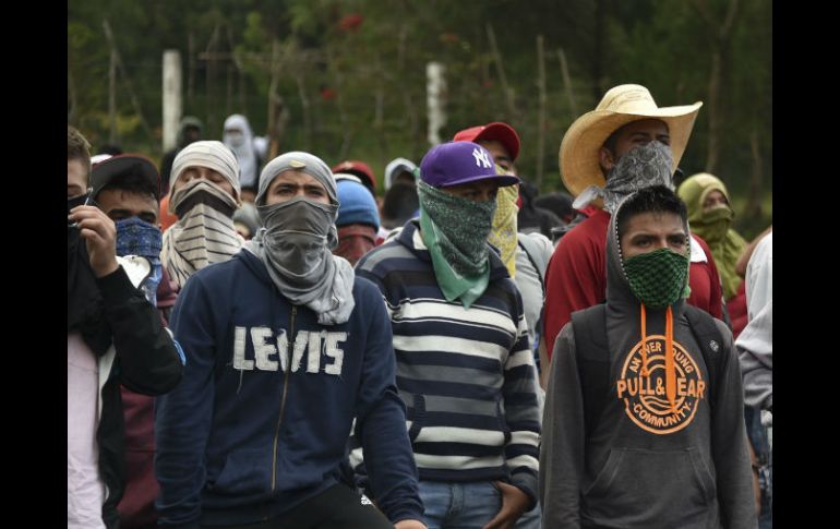 También tienen programada una marcha desde la Normal Rural de Ayotzinapa. AFP / ARCHIVO