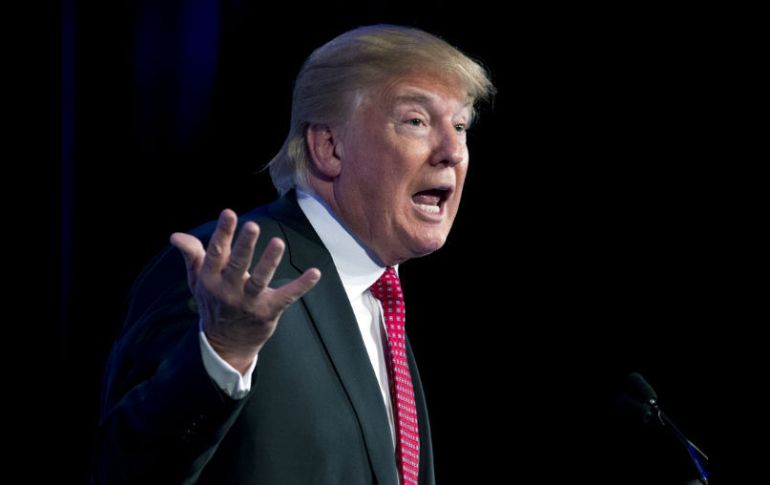 Trump ya tiene quien le pise los talones en las preferencias. AP / ARCHIVO