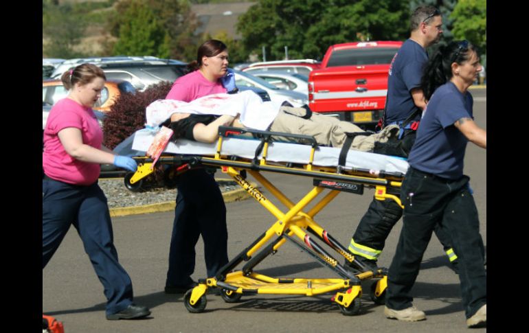 Una de las víctimas del tiroteo en Roseburg, Oregon. AP / M. Sullivan
