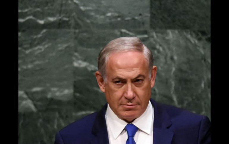 Netanyahu también se refirie a la situación de Palestina y aseguró que estaba dispuesto a reanudar negociaciones. AFP / J. Samad