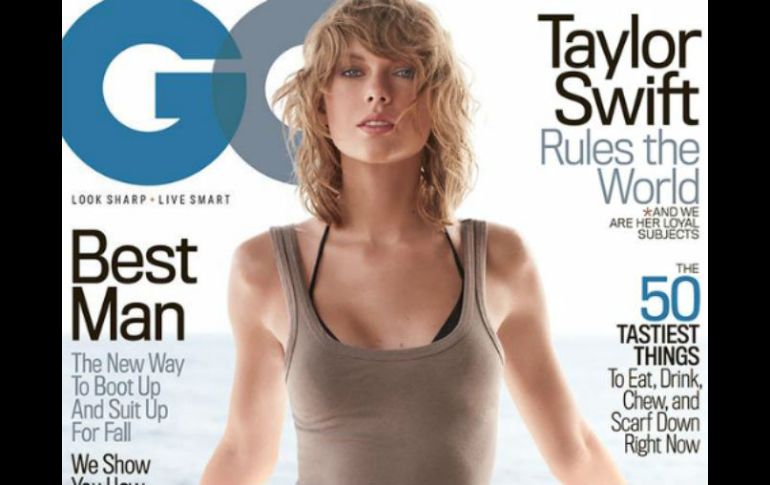 Taylor Swift es la portada de la última edición de la revista GQ. TWITTER / @GQMagazine
