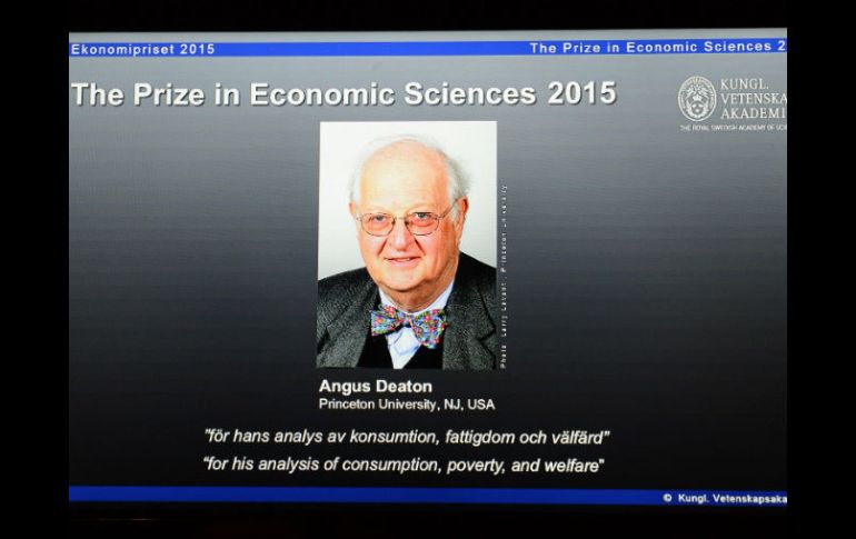 Se trata del más reciente profesor de Princeton en recibir el Premio Nobel de Economía en las últimas dos décadas. AFP / J. Nackstrand
