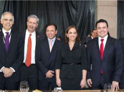 A la cumbre acudieron el Gobernador de Jalisco, Aristóteles Sandoval, y la secretaria de Relaciones Exteriores, Claudia Ruiz Massieu. NTX / ESPECIAL