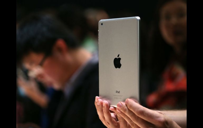 Apple sufrió este fenómeno con las iPad, que bajó en ventas 19.7%. AFP / ARCHIVO