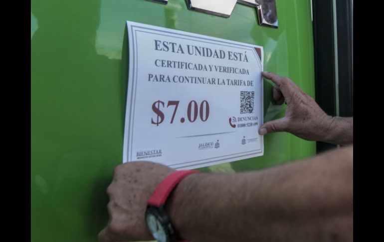 Los transportistas del Grupo Oriente consideraron que el pasaje debe aumentar a alrededor de 7.90 pesos. EL INFORMADOR / ARCHIVO