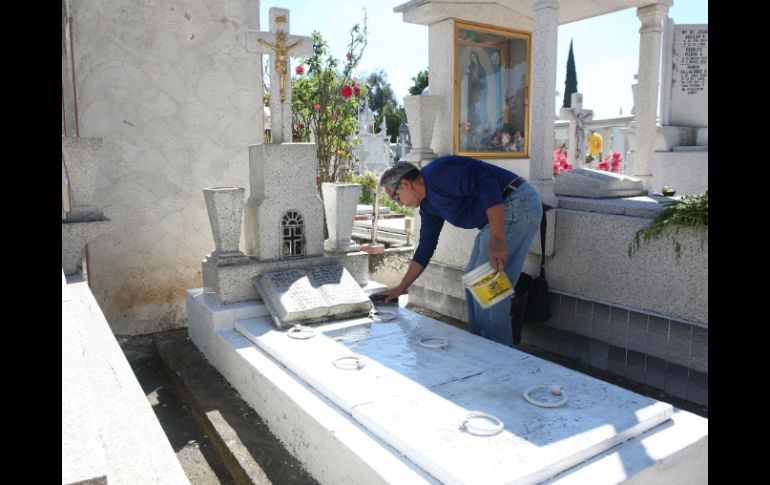 El cementerio tapatío más visitado fue el de Guadalajara con 350 mil 299 este lunes. EL INFORMADOR / M. Vargas