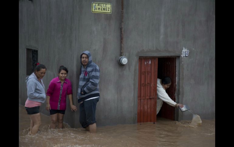 Las zonas afectadas por las lluvias de este fin de semana son Acaponeta, Tecuala, Santiago Ixcuintla y Ruiz. AP / ARCHIVO