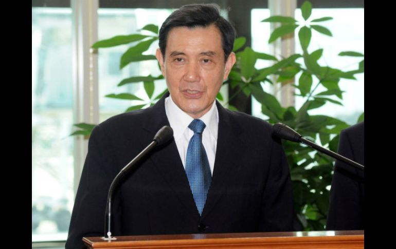 Ma Ying Jeou ha defendido en varias ocasiones su política de acercamiento con China, afirmando que les brindará estabilidad. AFP / ARCHIVO
