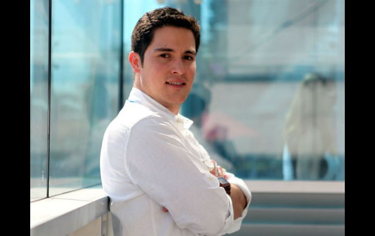Jaime Aparicio aconsejó arriesgarse a los jóvenes emprendedores: 'el mercado les dirá si deben seguir o regresarse a sus oficinas'. EL INFORMADOR / A. Hinojosa