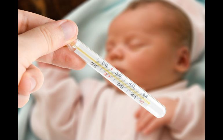 Gracias a este dispositivo se podrá tomarle fácilmente la temperatura a un bebé. EL INFORMADOR / ARCHIVO