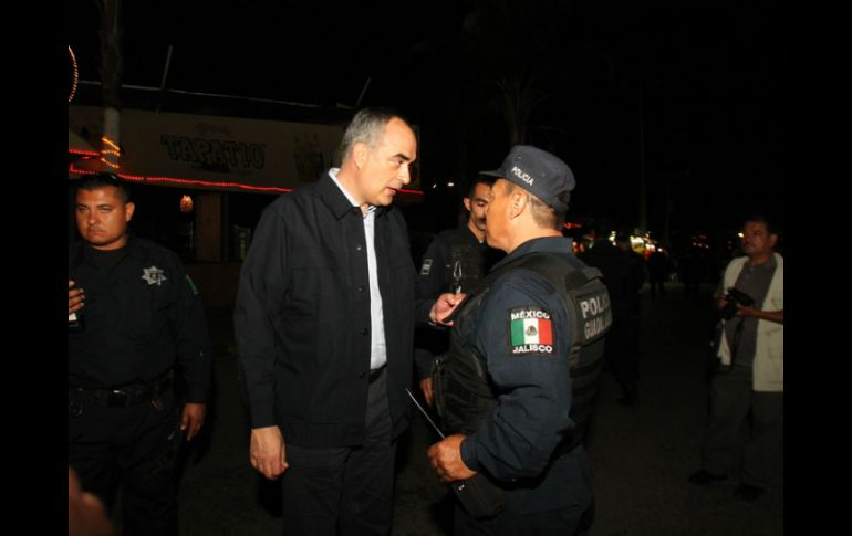Salvador Caro Cabrera supervisó los preparativos para el operativo de seguridad que se ha montado. EL INFORMADOR / R. Tamayo