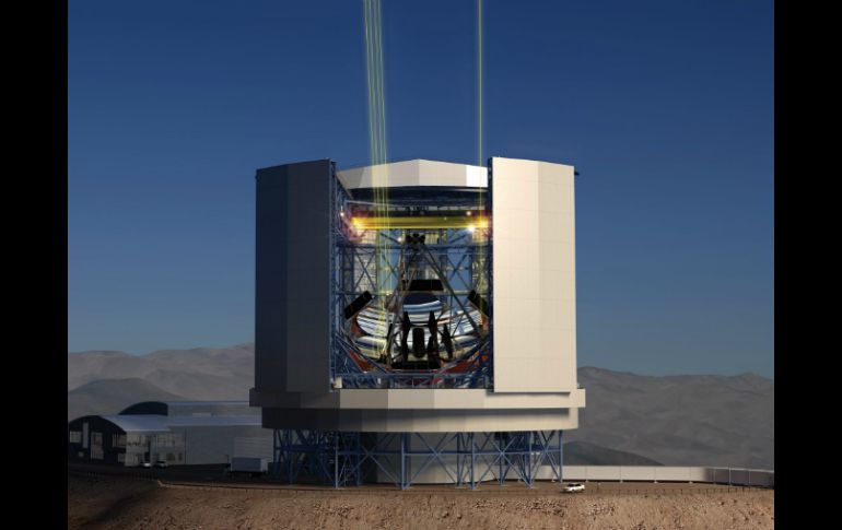 Su diseño combina siete de los espejos más grandes que pueden ser fabricados para crear un solo telescopio efectivo. NTX / GMTO