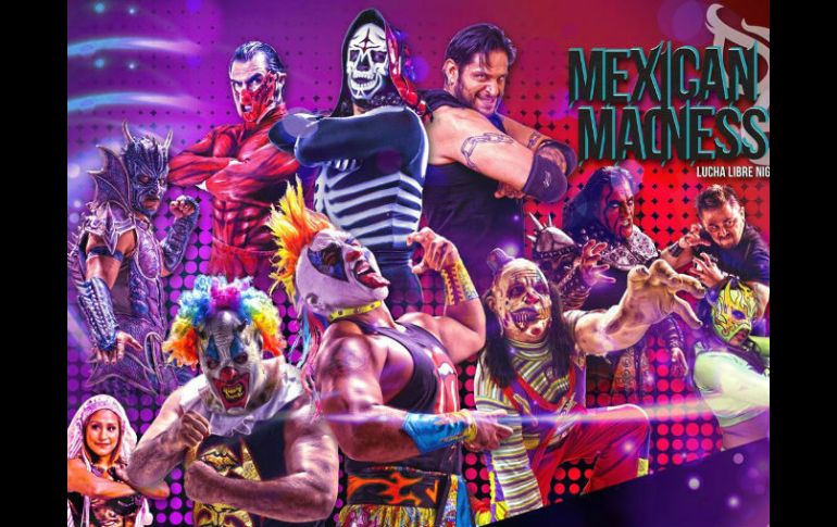 Fue la segunda de seis funciones de Lucha Libre Mexican Madness, de la Triple A. FACEBOOK / luchalibreaaa