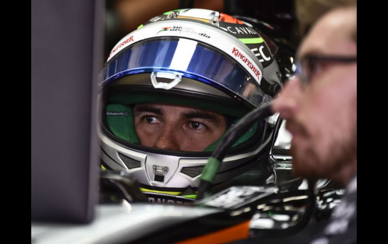 Para mañana, el piloto de Force India buscará meterse por quinta ocasión consecutiva y novena en la temporada a la Q3. EFE / S. Moreira