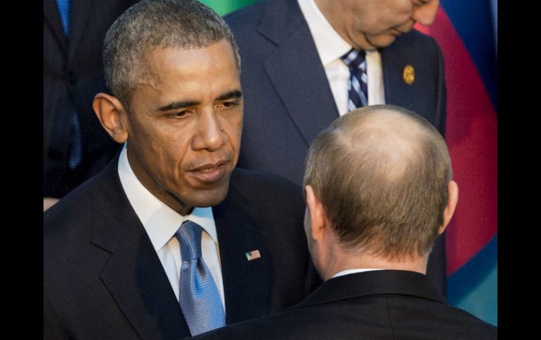 El último encuentro entre Obama y Putin tuvo lugar en septiembre. AFP / S. Loeb