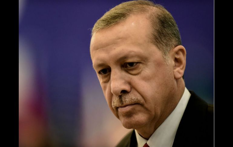 El líder turco recuerda que los refugiados huyen también de los grupos islamistas, no están con ellos. AFP / O. Kose
